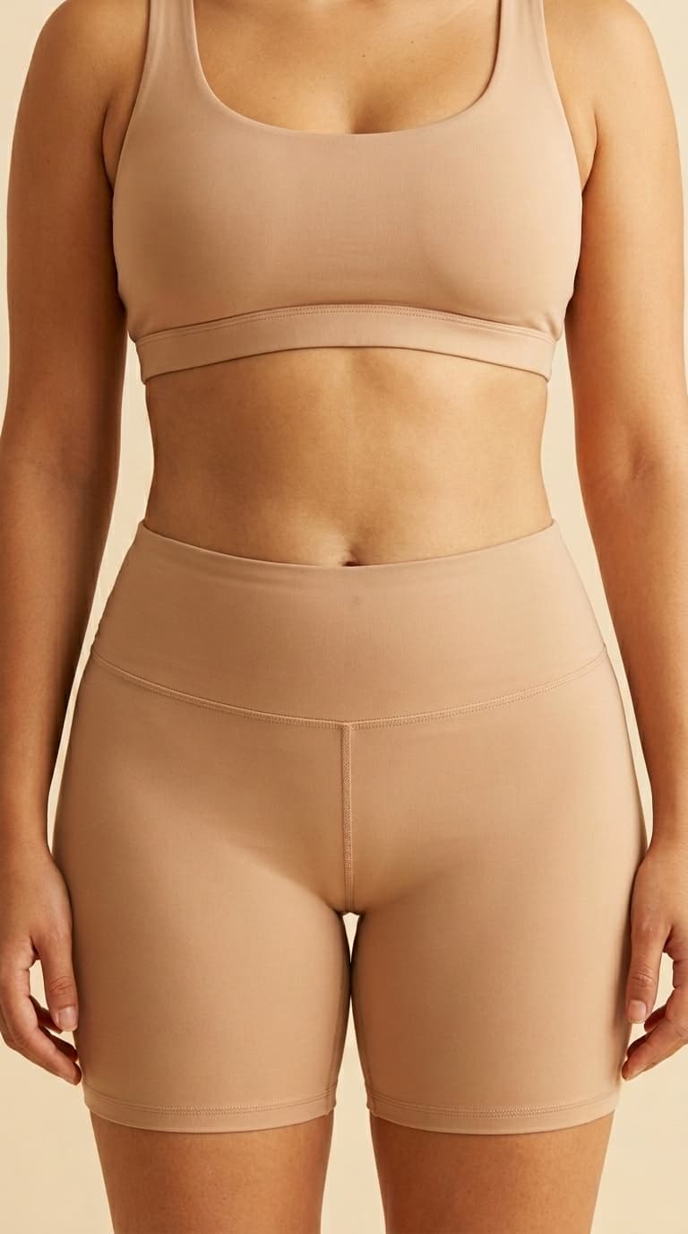 Abdomen sculpting — after treatment